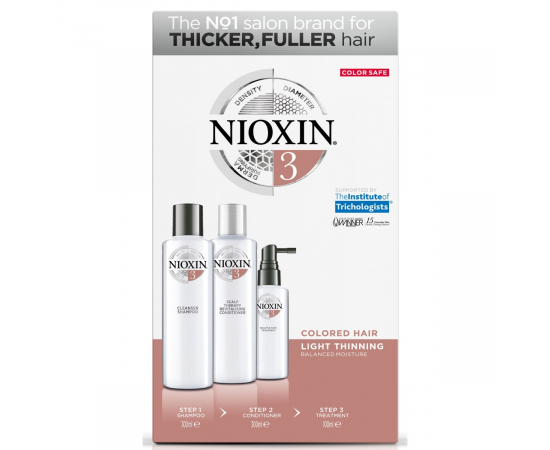 Nioxin | Набор (Шампунь, кондиционер, маска) (Система №3)